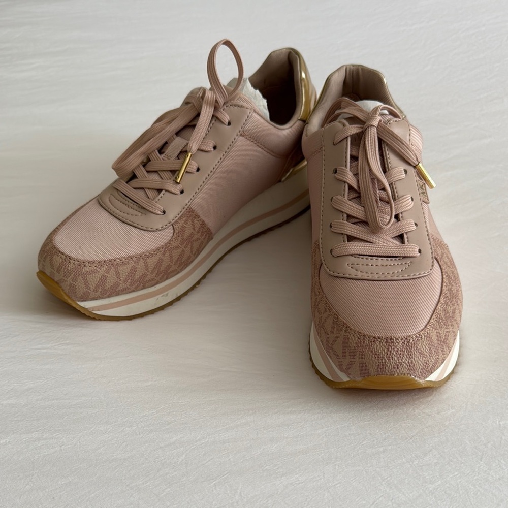 KORS Michael Kors Pink Sneakers with Chunky Sole